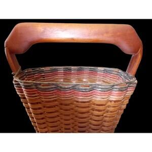 Fox Creek Vintage Woven Basket - Multi color